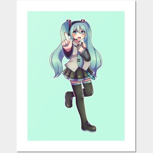 Vocaloid - Hatsune Miku Posters and Art